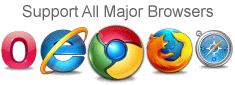 Support All Major Browsers